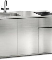 Kitchen Island Minimalis Monoblock Abu