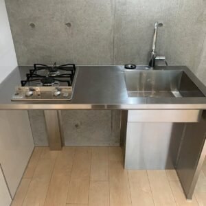 kabinet dapur mini custom ukuran