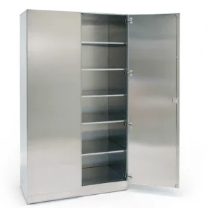 lemari kabinet hinged door stainless RS,