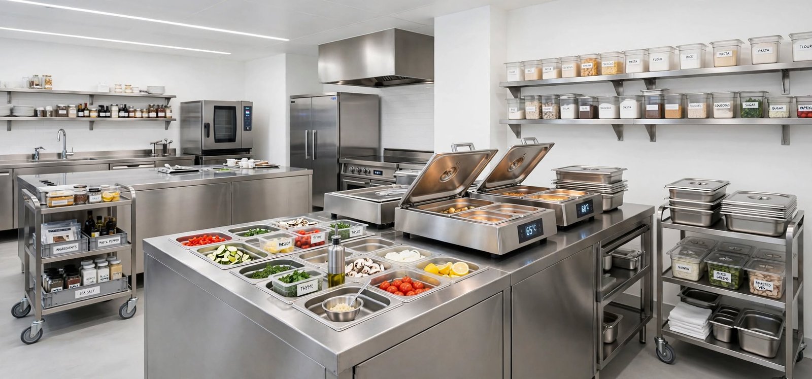 kitchen stainless catering restoran