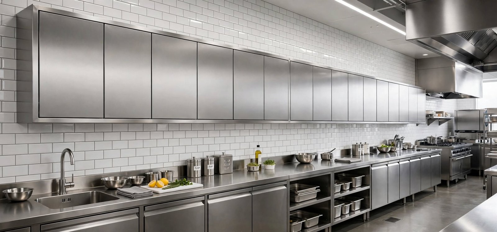 jual Kabinet Dapur Stainless untuk cloud kitchen