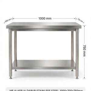 meja stainless steel
