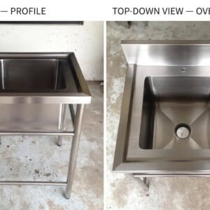 bak cuci stainless untuk cafe