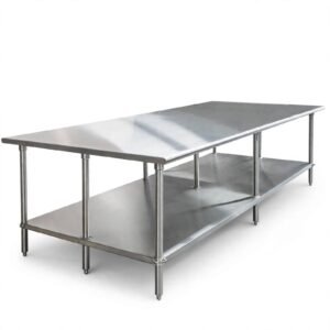 meja prep island stainless custom ukuran bentuk dan model